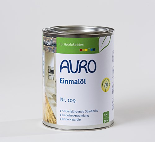 AURO Einmalöl PurSolid Transparent Nr. 109, 2,50 Liter von Auro