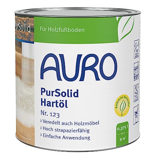 AURO PurSolid Hartöl Nr. 123 Farblos, 0,75 Liter von Auro