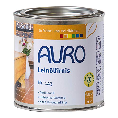 AURO PurSolid Leinölfirnis Nr. 143, 0,375 Liter von Auro