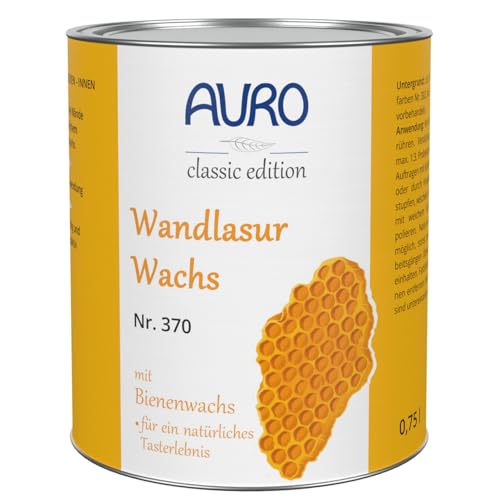 AURO Wandlasur-Wachs - Farblos - 0,75L von Auro