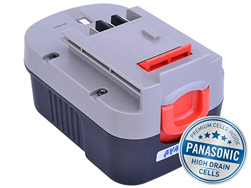 BLACK & DECKER A144, A1714 Ni-MH 14,4V 3000mAh, PANASONIC-Zellen von Avacom