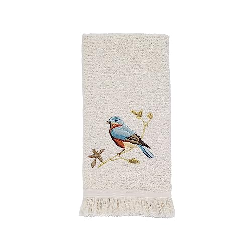 Avanti Linens - Fingerspitzen-Handtuch, weiche und saugfähige Baumwolle (Gilded Birds Collection) 45,7 x 27,9 cm von Avanti Linens