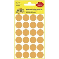 Avery-Zweckform 3173 Markierungspunkte Etiketten Ø 18mm Leucht-Orange 96 St. Permanent haftend Papi von Avery-Zweckform