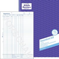 Avery-Zweckform Kassenbuch 426 DIN A4 Weiß Anzahl der Blätter: 100selbstdurchschreibend: Nein von Avery-Zweckform