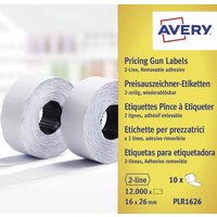 Avery-Zweckform Preis-Etiketten PLR1626 Wiederablösbar Etiketten-Breite: 26mm Etiketten-Höhe: 16mm von Avery-Zweckform