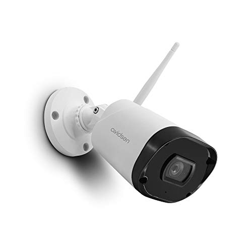 Avidsen HomeCam WR - AvidsenHome-IP-Kamera für den Außenbereich, kompatibel mit Google Assistant oder Alexa, 1080-Pixel-Bildqualität, Nachtsicht und 25 m Reichweite* - 127052 von Avidsen
