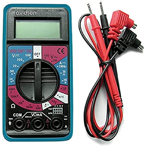 Avidsen 107101 Digital Multimeter Taschenformat mit 6 Funktionen von Größe von Avidsen