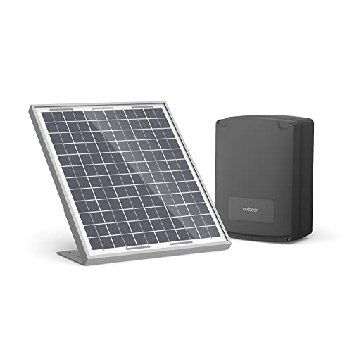 Universal-Solar-Set, 20 W, für Motorisierung von Toren, 12 V und 24 V – Avidsen – mit 2 Akkus von 12 V/7 Ah – 1 Solarpanel monokristallin, 20 W von Avidsen