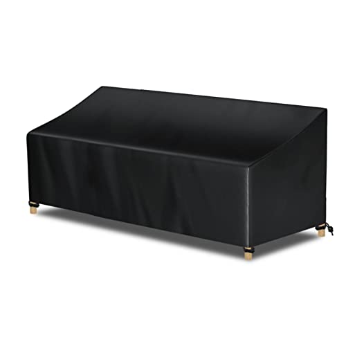 Awnic 3-Sitzer Outdoor-Sofa Abdeckung wasserdicht, Garten Sektional Sofa Abdeckung, Patio Möbel deckt 220 x 85 x 71cm von Awnic