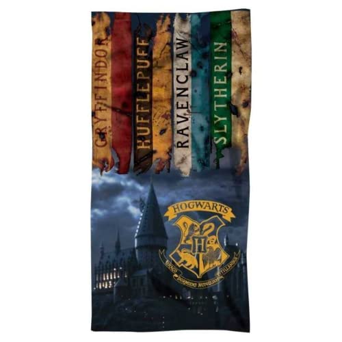 Aymax Harry Potter Strandtuch für Badezimmer, 140 x 70 cm 100 % Baumwolle von Aymax