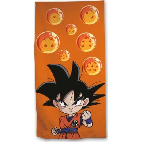 Strandtuch für Pool, Badezimmer, Son Goku Chibi 140 x 70 cm von Aymax