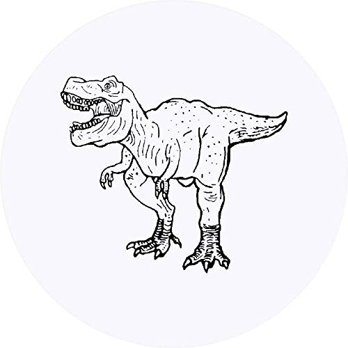24 x 40mm 'T-Rex Dinosaurier' Aufklebern/Stickers (SK00012519) von Azeeda
