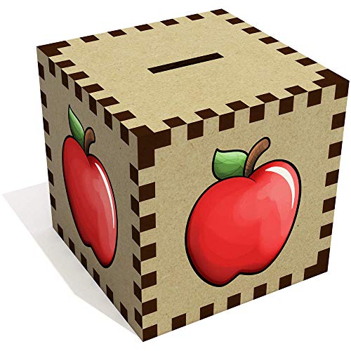 'Roter Apfel' Sparbüchse/Spardose (MB00079062) von Azeeda