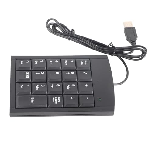 Azusumi Tragbare -USB-Nummerntastatur mit Ziffernblock für Laptop von Azusumi