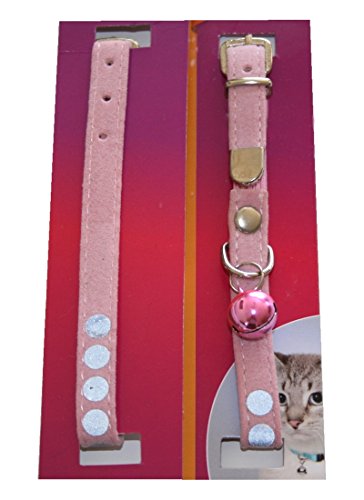 Katzenhalsband mit Glöckchen und Gummizug (0029) von B2Q