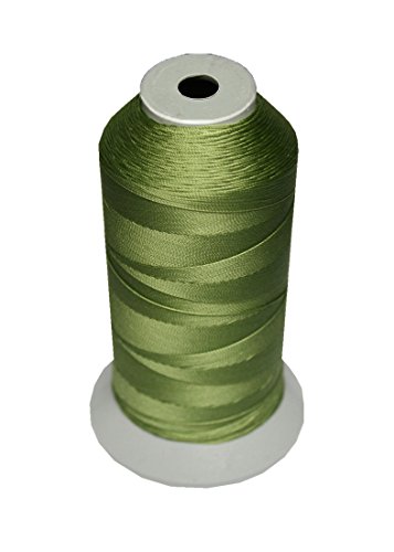 Sattlergarn Zwirn 14x2x3 Polyester 1000m grün Ø 0,3mm (5109) von B2Q