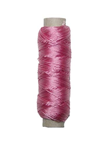 Sattlergarn Zwirn 14x2x3 Polyester 50 m rosa Ø 0,3mm (5510) von B2Q