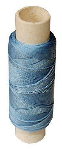Sattlergarn Zwirn 14x2x3 Polyester 50m hellblau Ø 0,3mm (0010) von B2Q