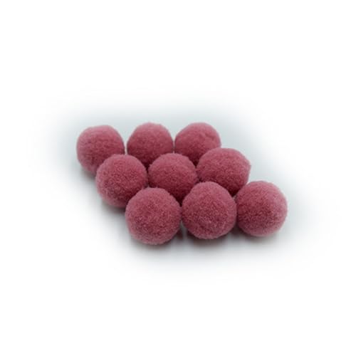 BABANI Mini Pompons Zum Basteln 500 Stücke 8MM/10MM/15MM/20MM/25MM/30MM Bastel Pompons Klein Pompoms (10MM,34) von BABANI