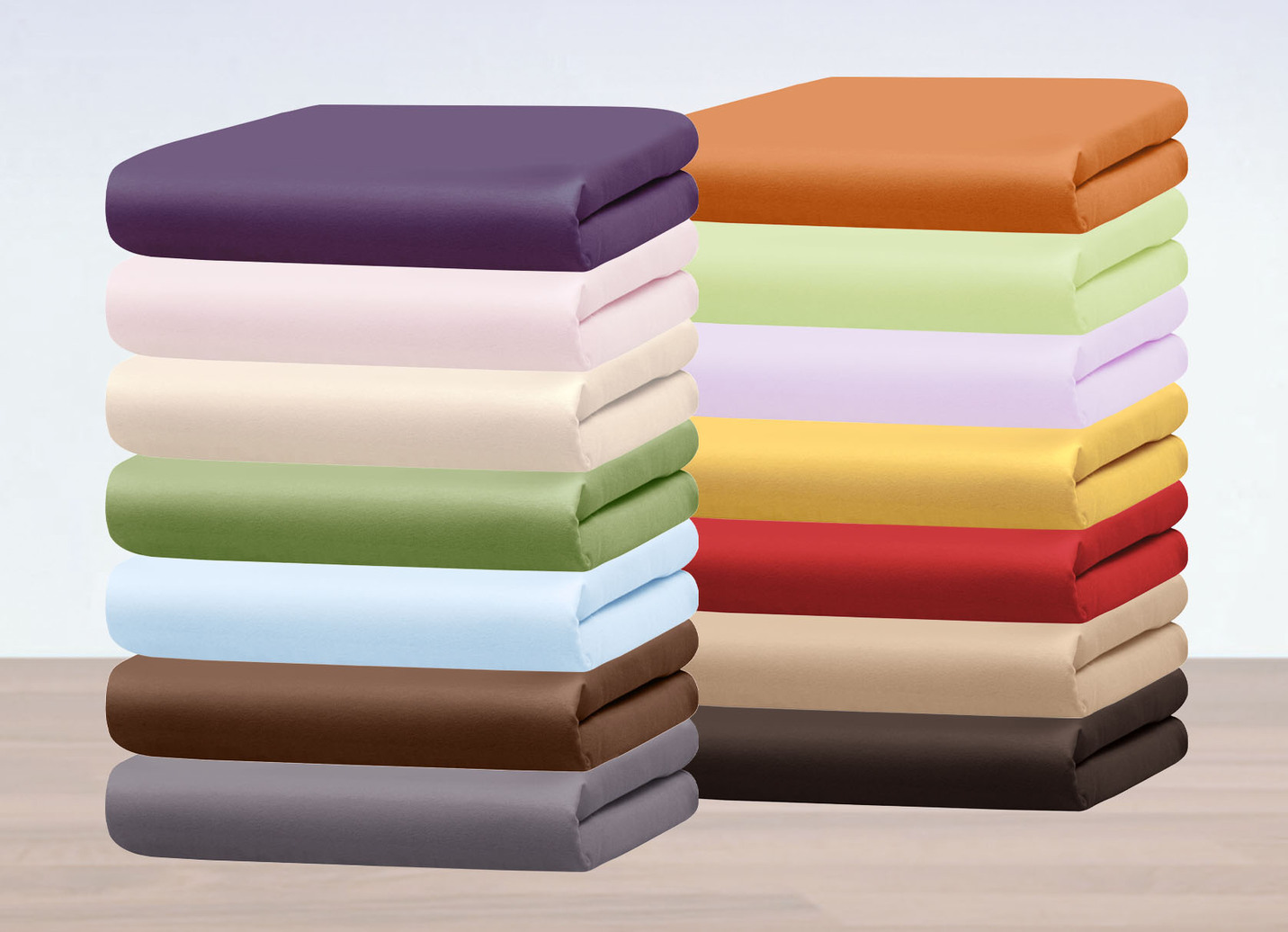 Mako-Feinjersey-Spannbetttücher und Kissenbezüge aus 100% Baumwolle, Größe 133 (1 Spannbetttuch, 90–100/200 cm), Schwarz von BADER