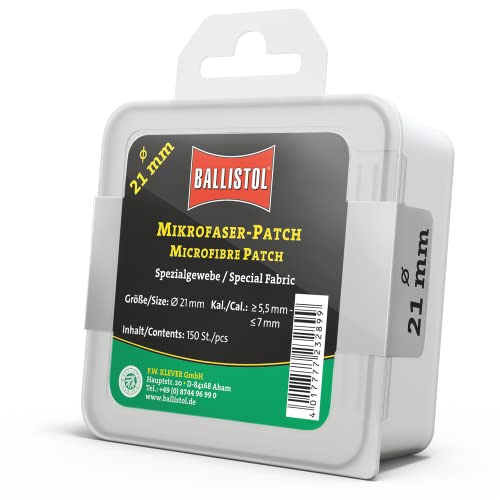 BALLISTOL Microfaser-Patch, Mehrfarbig, 12 Stück von BALLISTOL