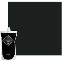 BARBOUILLE Acrylfarbe auswaschbar matt - Für Wände und Decken - 1L - Schwarz Vodounô - Noir von BARBOUILLE