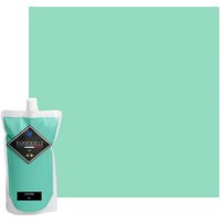 BARBOUILLE seidenglänzende auswaschbare Acrylfarbe - Für Wände, Decken, Möbel und Holz - 1L - Opiumgrün - Vert von BARBOUILLE