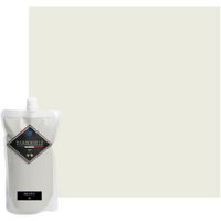 Seidenglänzende auswaschbare Acrylfarbe - Für Wände, Decken, Möbel und Holz - 1L - Weiß Ndovu - Blanc - Barbouille von BARBOUILLE