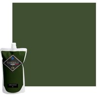 Barbouille - matte auswaschbare Acrylfarbe - Für Wände und Decken - 1L - Krokodilgrün - Vert von BARBOUILLE