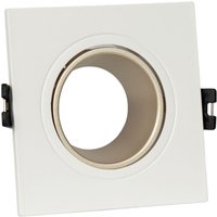 Schwenkbarer Downlight-Ring GU10 / MR16 - Niedriger ugr - - Champagner-weiß von BARCELONA LED