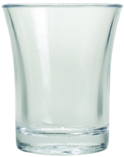 Polystyrol Schnapsglas 25ml. Box Menge: 100. von BB Plastics