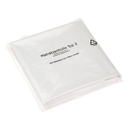 BB-Verpackungen 1 x Matratzenhülle 170 x 235 mm (reißfest, als Schoner zum Schutz vor Feuchtigkeit, Folie zur Aufbewahrung von Matratzen bis 1,40 m Breite) Typ 2 von BB-Verpackungen