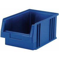Bedrunka+hirth - Kunststoff-Sichtlagerkasten, blau Maße in mm (BxTxH): 89 x 102 x 50 von BEDRUNKA+HIRTH