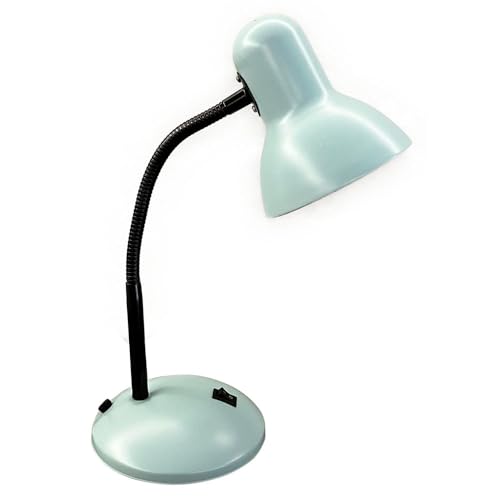 Bel Air Home - Schreibtischlampe PISA | Einstellbare E-27 Beleuchtung | Stilvolles Design | Energieeffizient, (GLÜHBIRNE NICHT INBEGRIFFEN) (BLAU) von Bel Air Home