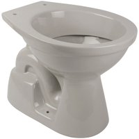 Stand-WC Manhattan Grau Tiefspüler Abgang Boden (senkrecht) 555x350x390 - Grau - Belvit von BELVIT