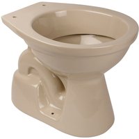 Belvit - Stand-WC Tiefspüler Abgang Boden Senkrecht Toilette wc Bahama Beige - Beige von BELVIT