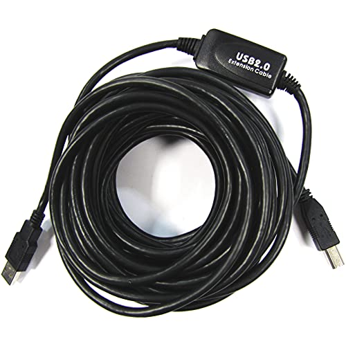 BeMatik - USB 2.0 Verlängerungskabel AM > 1xBM (10m) von BEMATIK.COM