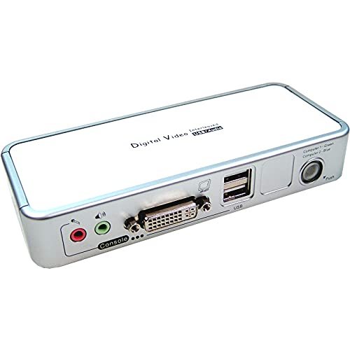 BeMatik - Uniclass DVI KVM USB2 Audio 1KVM zu 2CPU von BEMATIK.COM