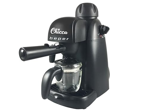 Beper BC.002 Espresso Kaffeemaschine, Schwarz von BEPER