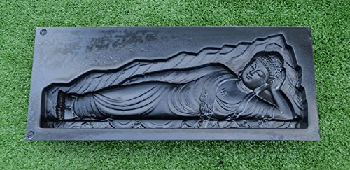 Buddha-Form aus Kunststoff und Gipsform, zum Basteln, buddhistische Statuen, schlafender Buddha D18 von BETONEX