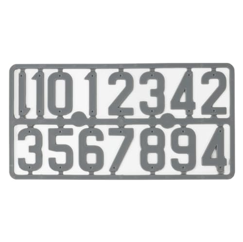 Beutennummern aus Kunststoff Ziffernsortiment Zahlen Ziffernblock für Beuten Imkerei von BIENE24.DE