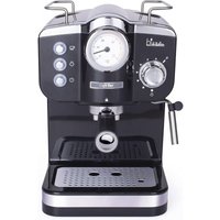 Coffee 200 Espressomaschine Retro, schwarz, 20bar 402000 - Bikitchen von BIKITCHEN