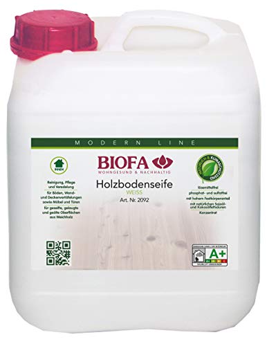 Biofa Holzbodenseife weiß 5L von Biofa
