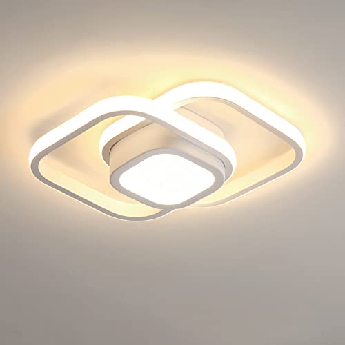 BIOSA LED Deckenleuchte, Deckenleuchte Wohnzimmer Dimmbar mit Fernbedienung Farbwechsel 3000k-6000k Weißes Licht + Warmes Licht + Neutrales Licht Modern Deckenlampe Schlafzimmerlampe Küche von BIOSA