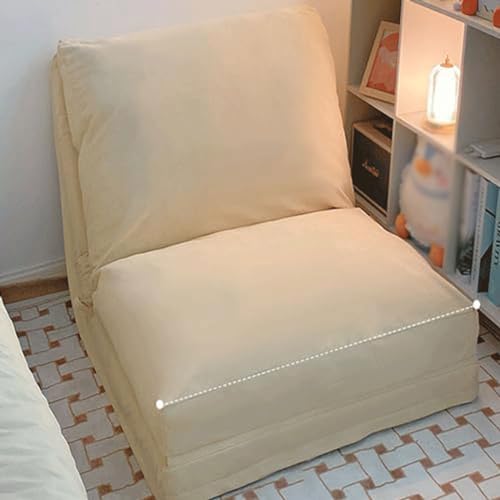 BKEKM Klappbarer Sitzsack-Stuhl, 5-Positionen-Sitzsack-Liege mit Füllung, Lazy Sofa-Stuhl, Cord, 24 Zoll/35 Zoll, Lazy Bean Bag Chair von BKEKM