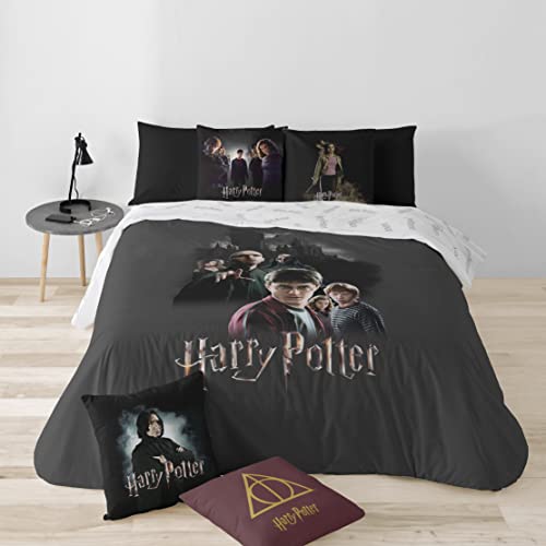 Belum Harry Potter Bettbezug aus Microsatin für 120 cm breites Bett, Maße: (200 x 200 cm) – Modell: Rivalry von BL BELUM