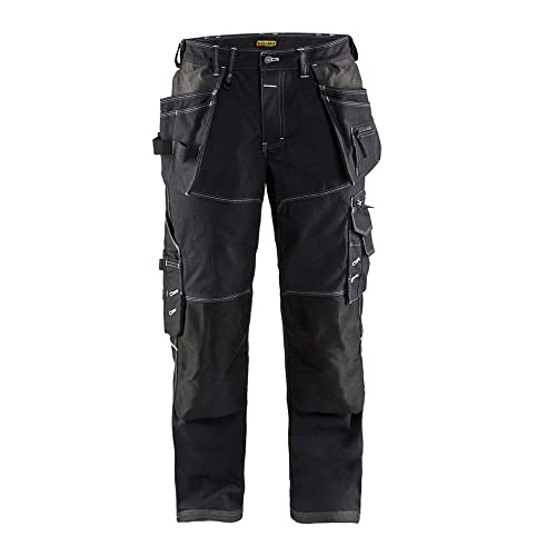 Blåkläder Workwear Bundhose Handwerker "1960", 1 Stück, C62, schwarz, 67-19601145-9900-C62 von BLÅKLÄDER