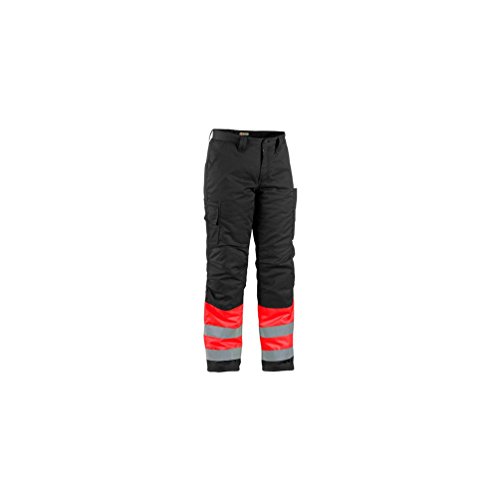 Blakläder Winter-Bundhose "High Vis" Klasse 1 Größe, 1 Stück, D84, rot/schwarz, 186218115599D84 von BLÅKLÄDER