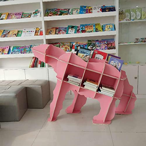 Kreatives Bücherregal aus Holz, Bücherregal in Tierform, Lagerregal, Bücherregale, Fensterbank, Bodendekoration, Bücherregal von BMEDFAC