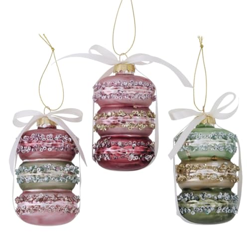 BOLTZE Macaron Weihnachtsanhänger 10cm sort. (1 Stück) von BOLTZE